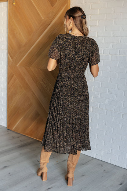 Cause a Scene Surplice Neck Dress Ave Shops