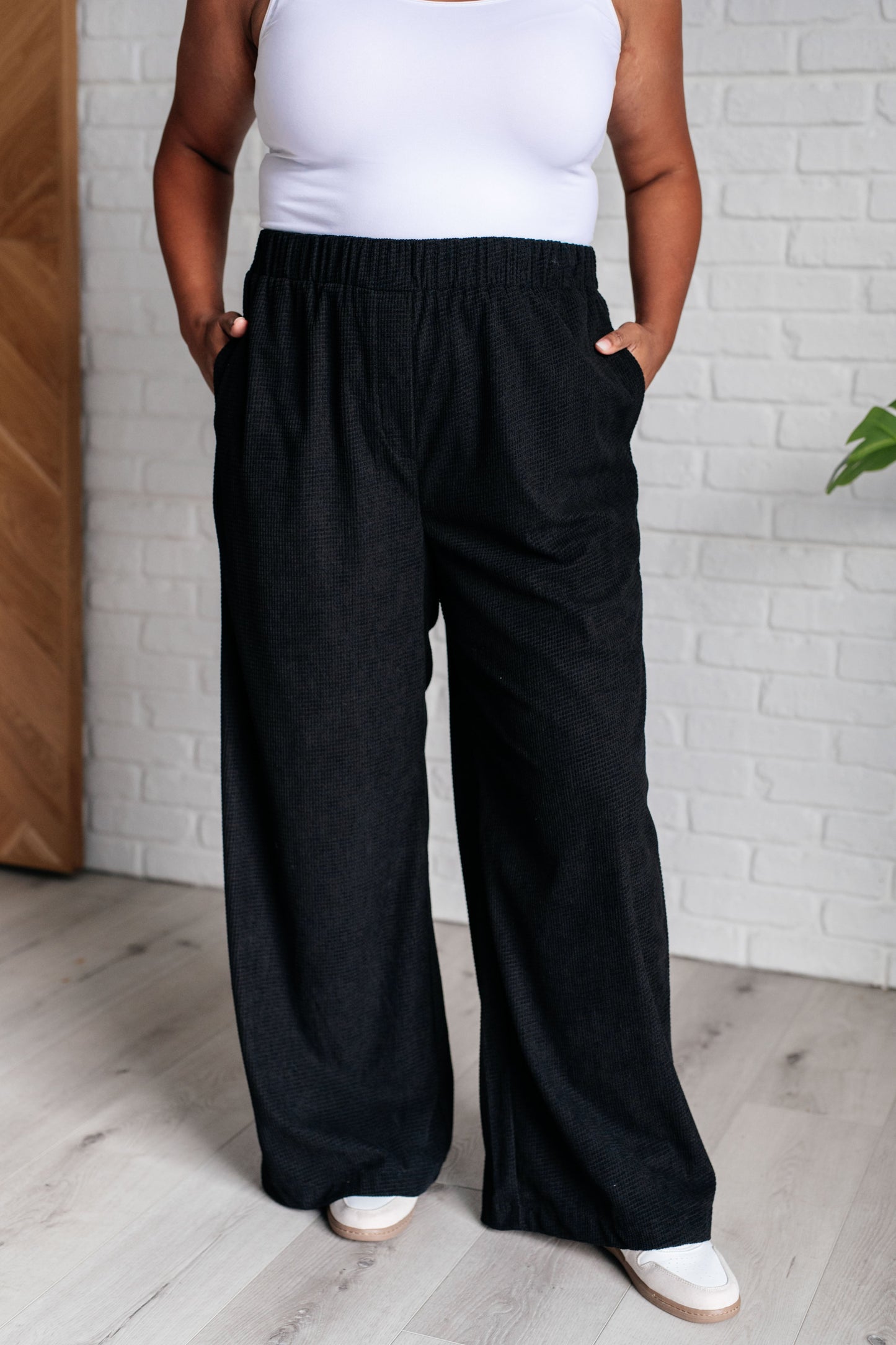 Come Rain or Shine Wide Leg Pants Ave Shops