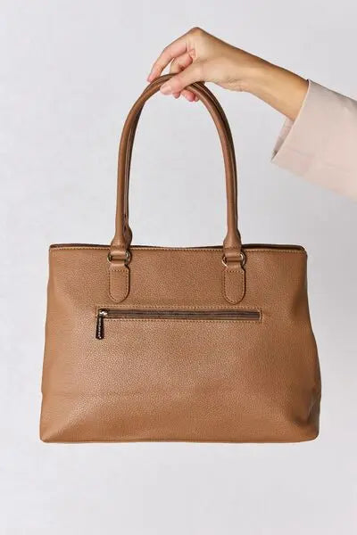 David Jones Structured Leather Handbag Trendsi