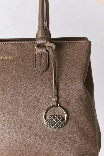 David Jones Structured Leather Handbag Trendsi