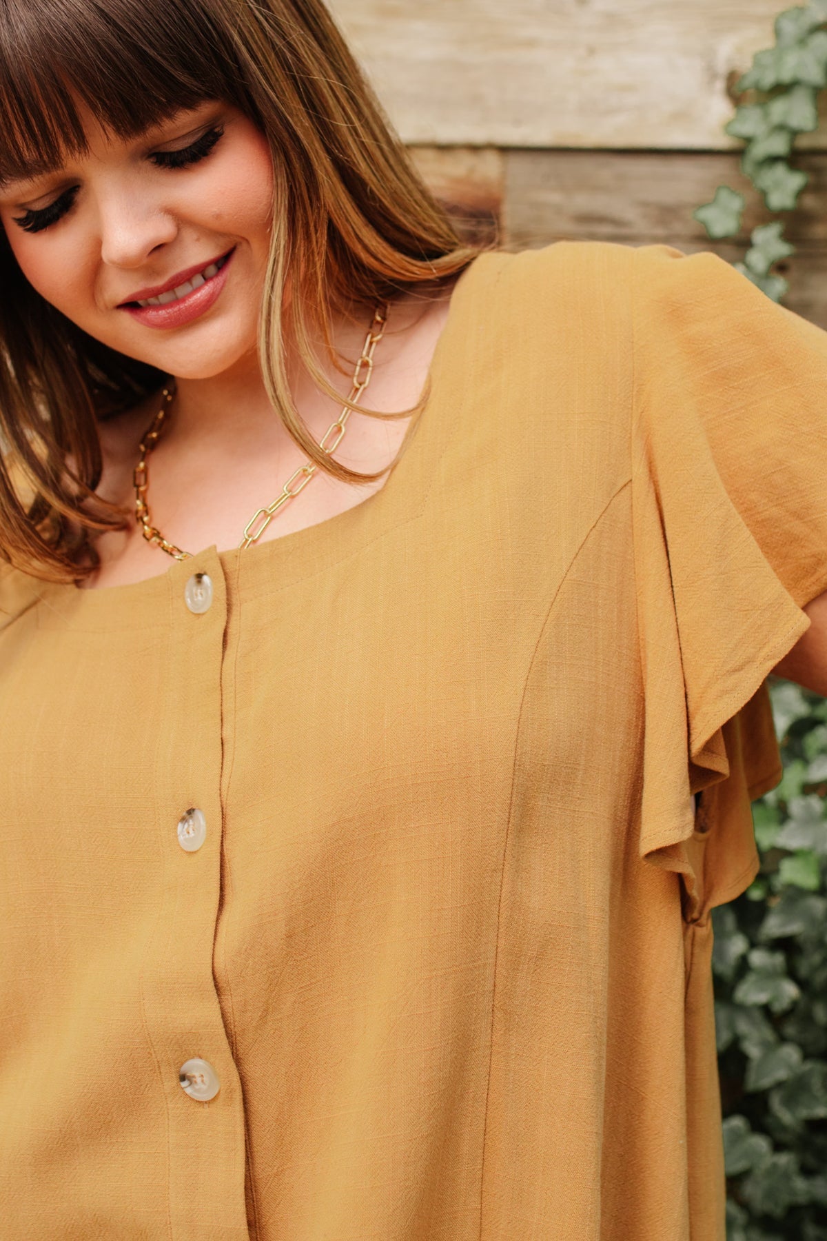 Envy Me Top in Taupe Ave Shops