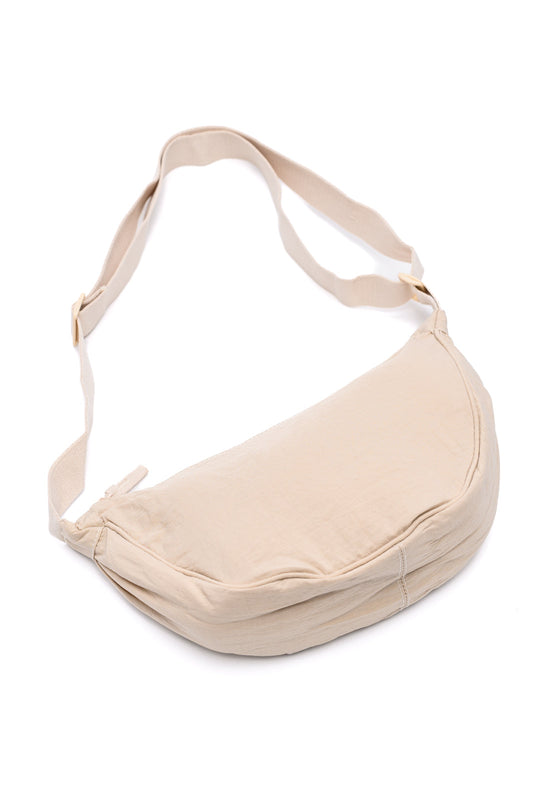 Essentially Everything Round Mini Crossbody Bag in Off White Ave Shops