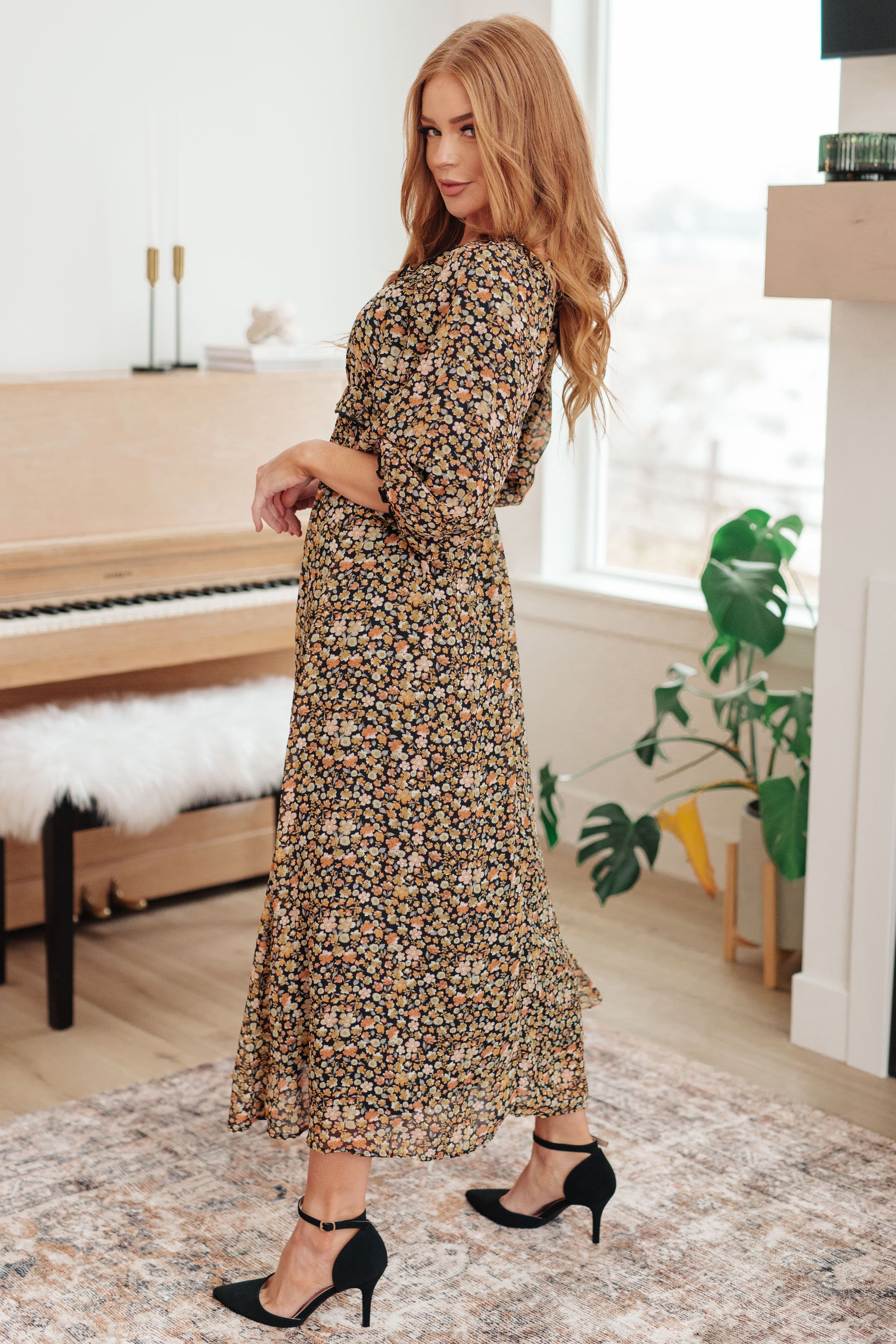 Ever So Briefly Floral Maxi Dress Ave Shops