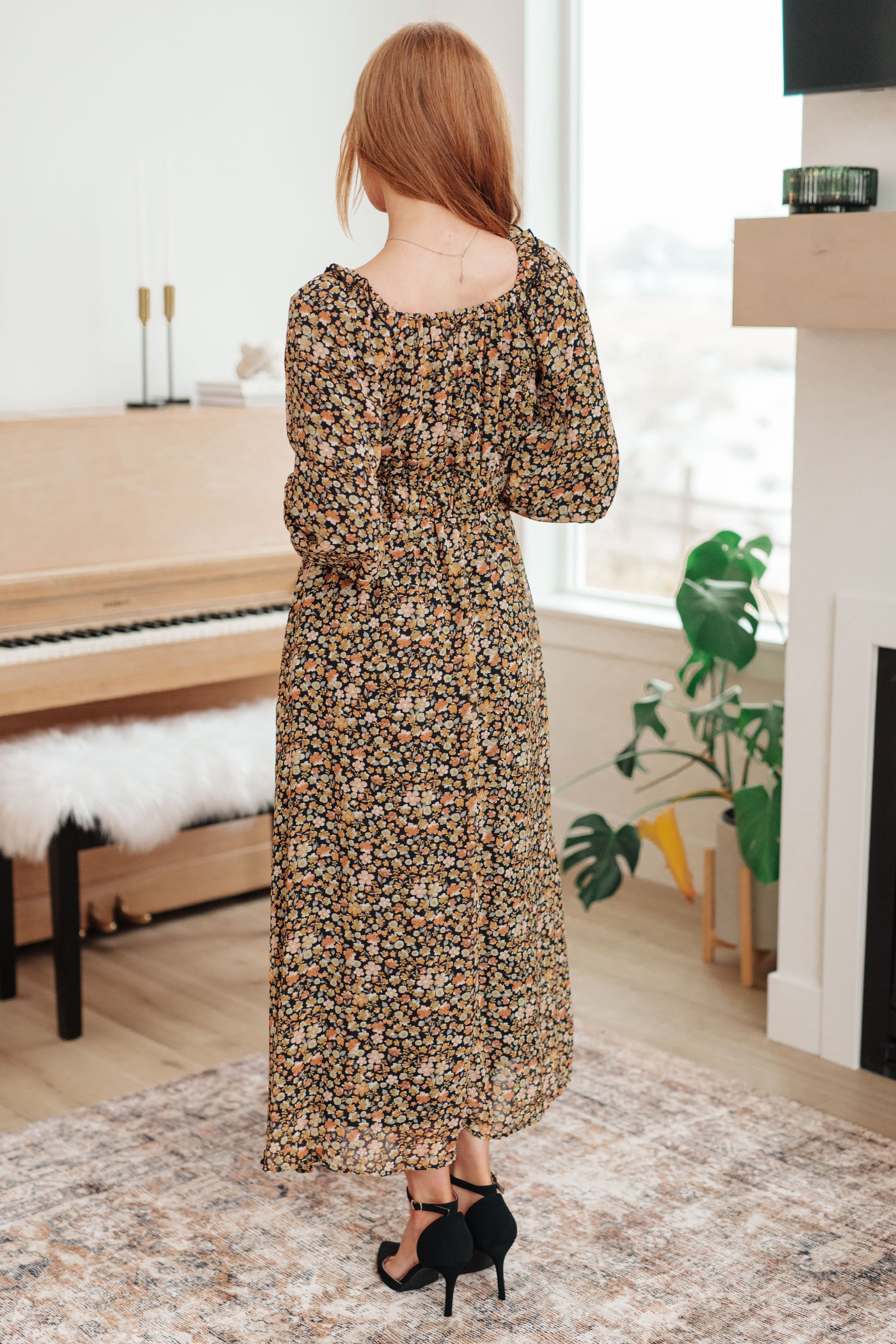 Ever So Briefly Floral Maxi Dress Ave Shops