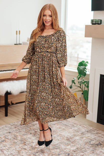 Ever So Briefly Floral Maxi Dress Ave Shops