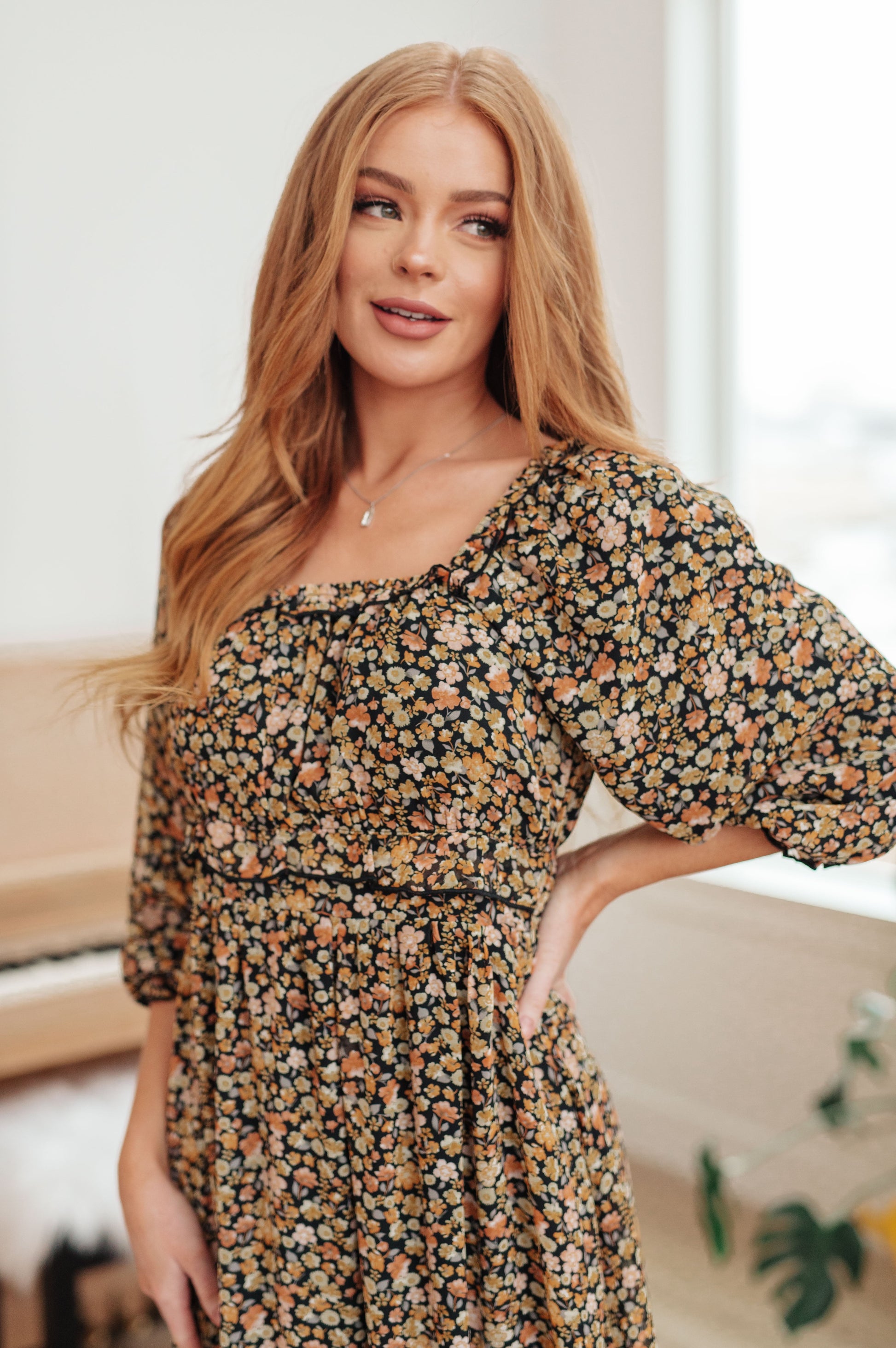 Ever So Briefly Floral Maxi Dress Ave Shops