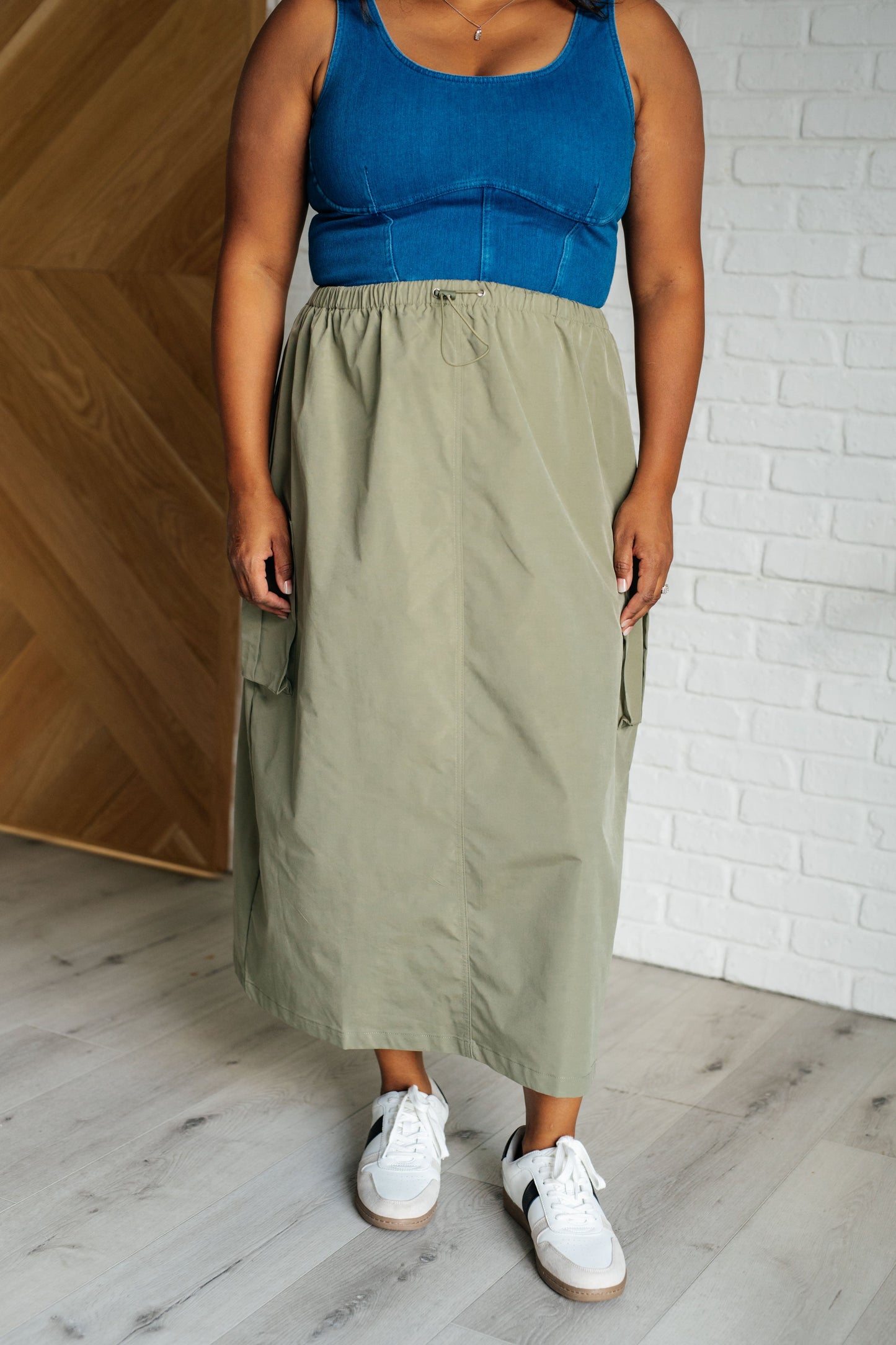 Explain It Away Cargo Skirt Ave Shops