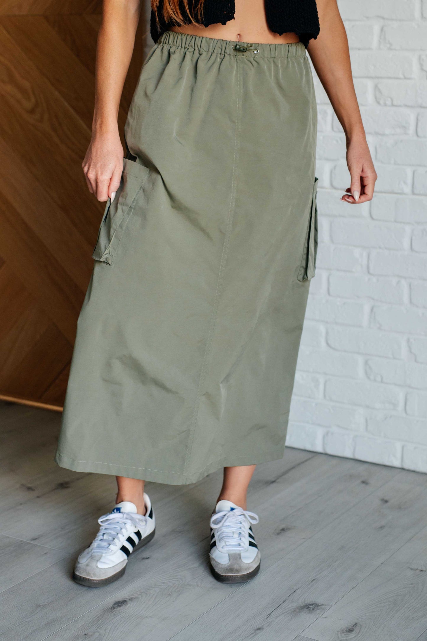 Explain It Away Cargo Skirt Ave Shops