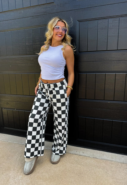 PREORDER: Girly Girl Wide Leg Joggers in Three Colors Ave Shops