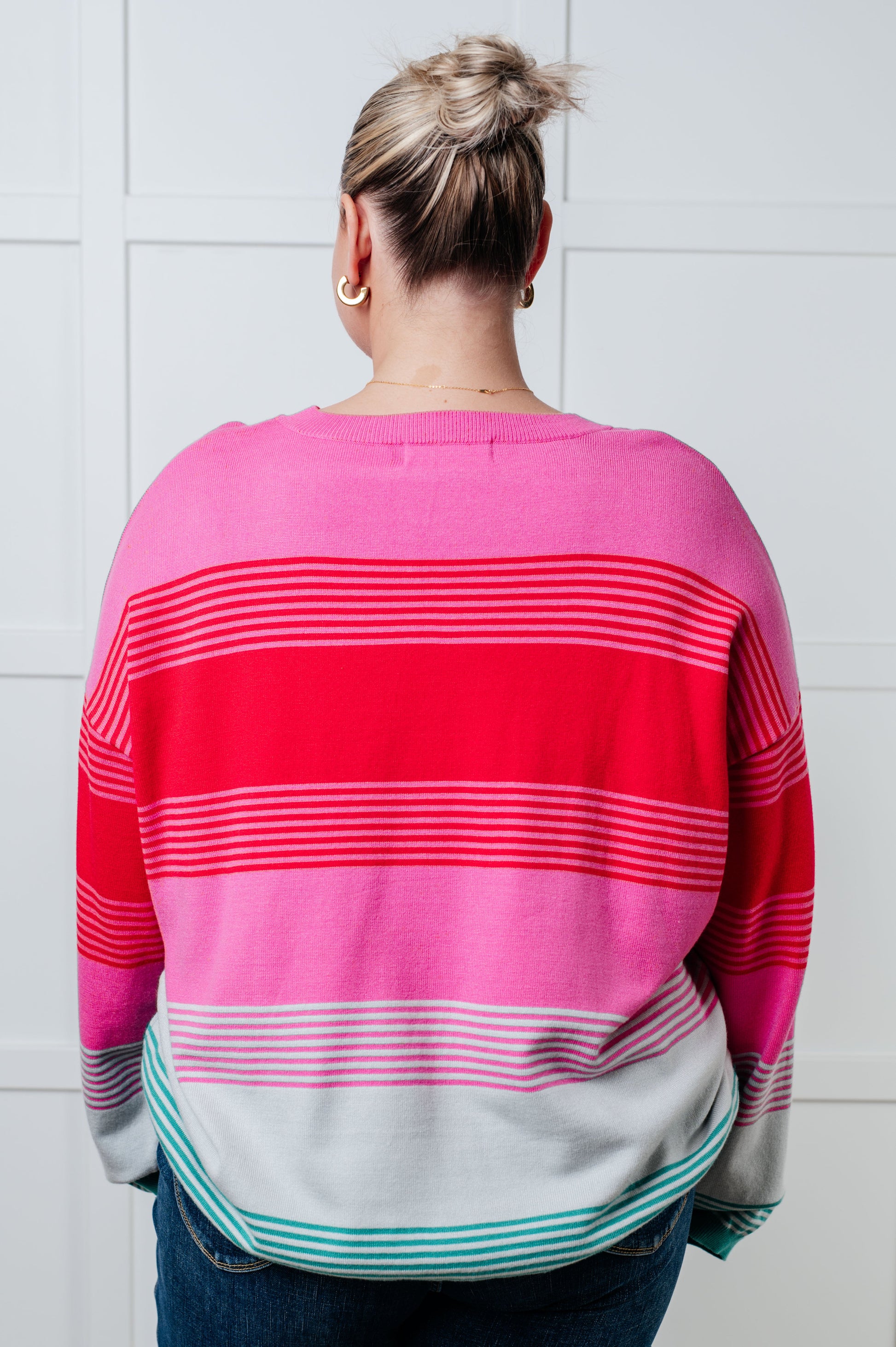 Gradual Feelings Striped Sweater Ave Shops