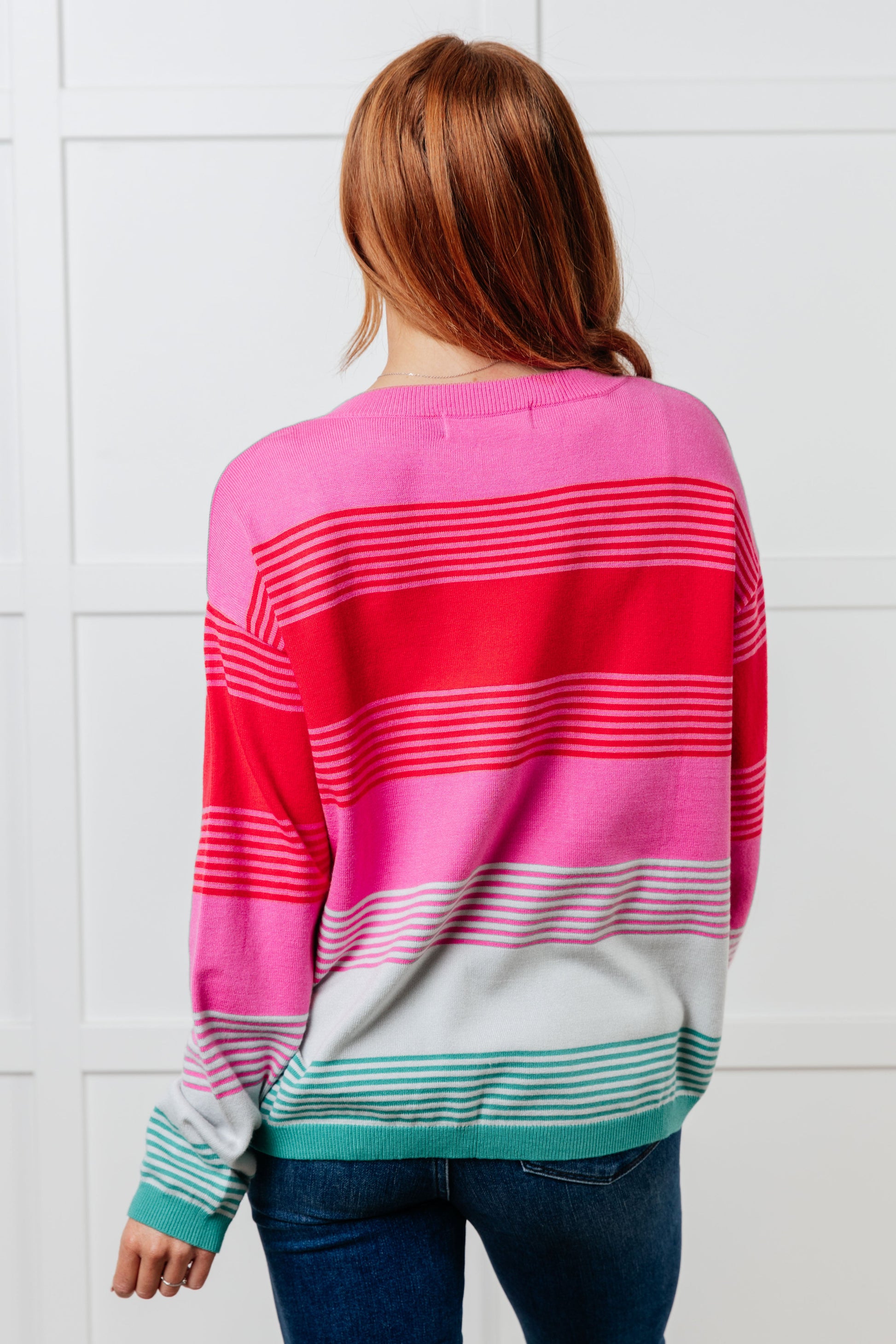 Gradual Feelings Striped Sweater Ave Shops