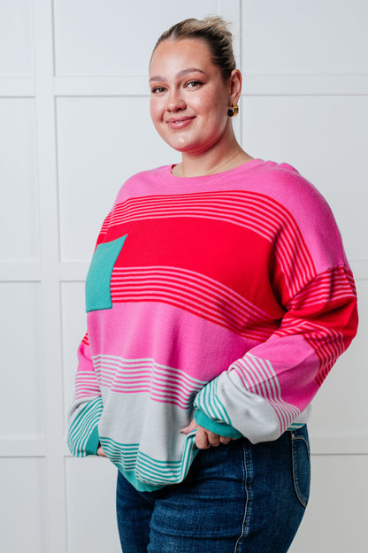 Gradual Feelings Striped Sweater Ave Shops