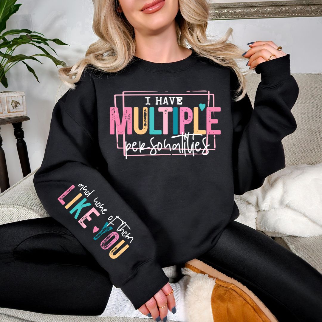 Multiple Personalities Sweatshirt in Three Colors Ave Shops