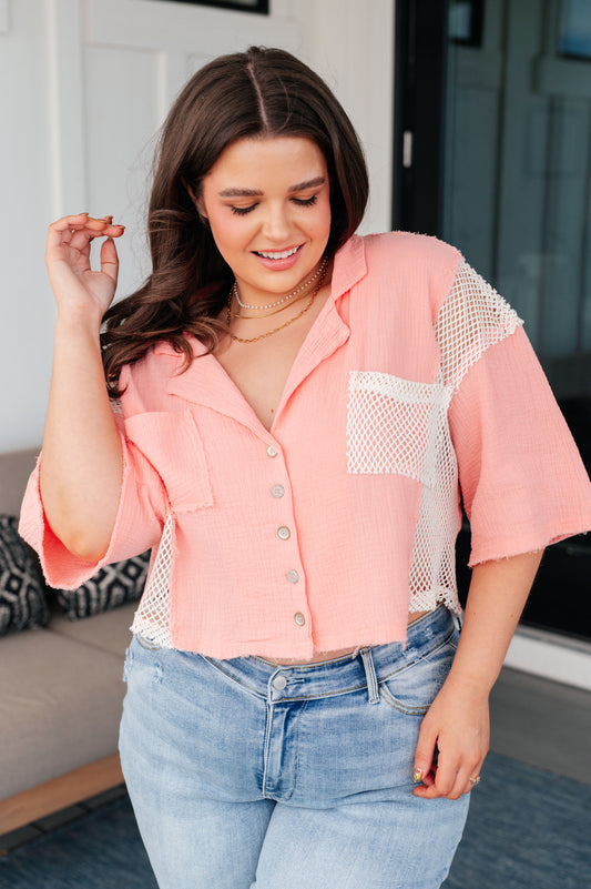 Havana Nights Button Up Top Ave Shops