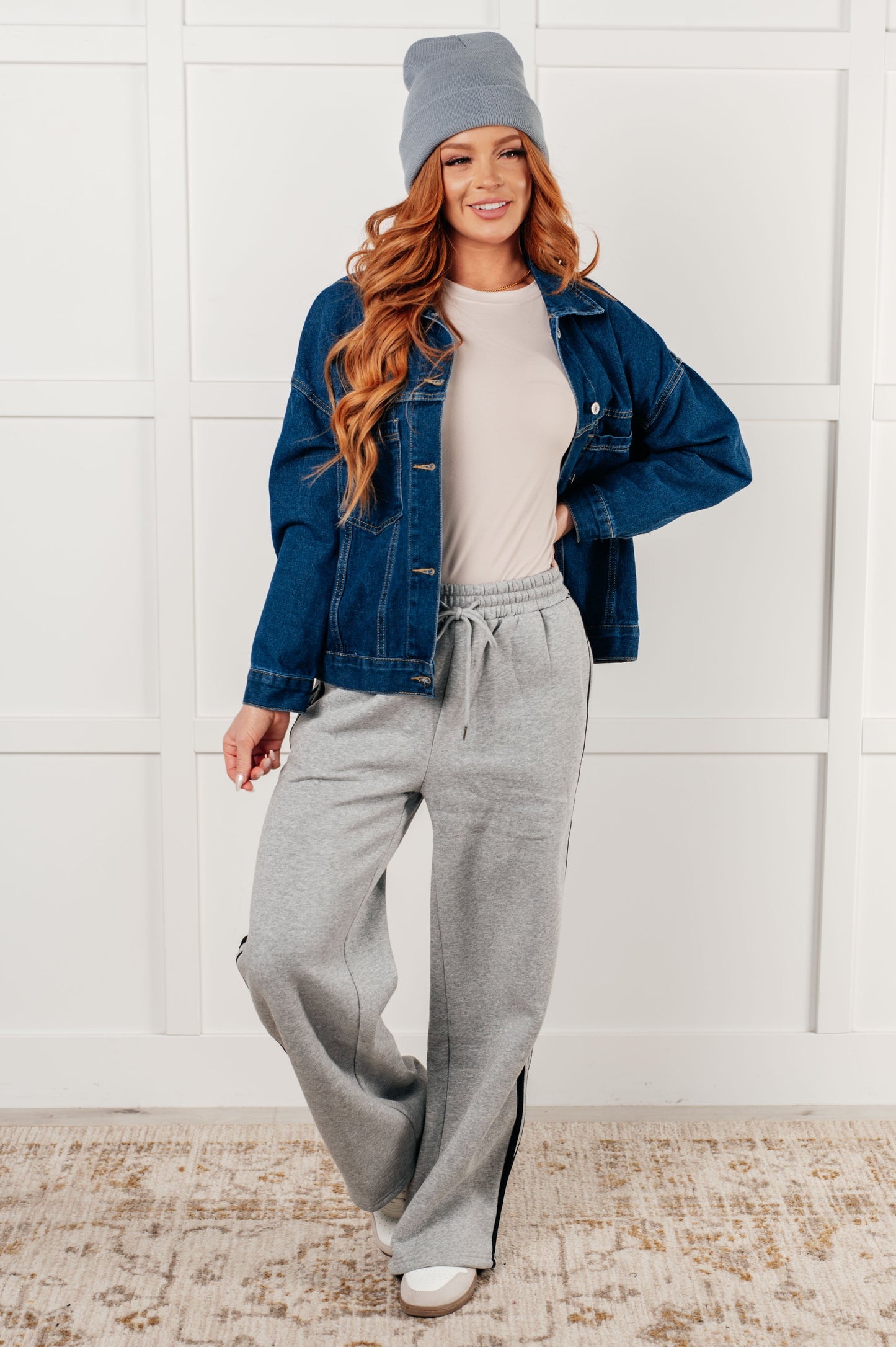 Have We Met Oversized Denim Jacket Ave Shops