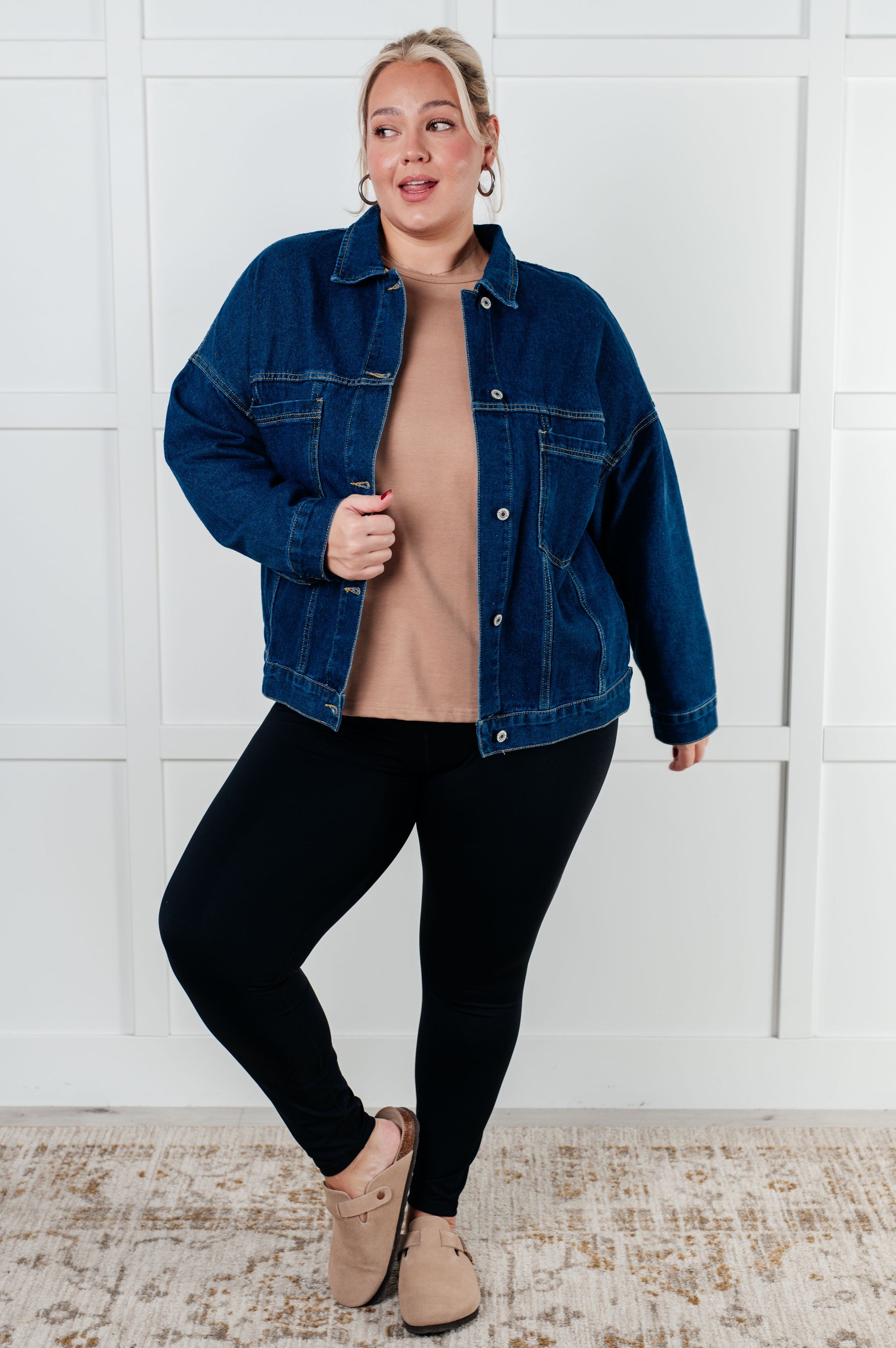 Have We Met Oversized Denim Jacket Ave Shops