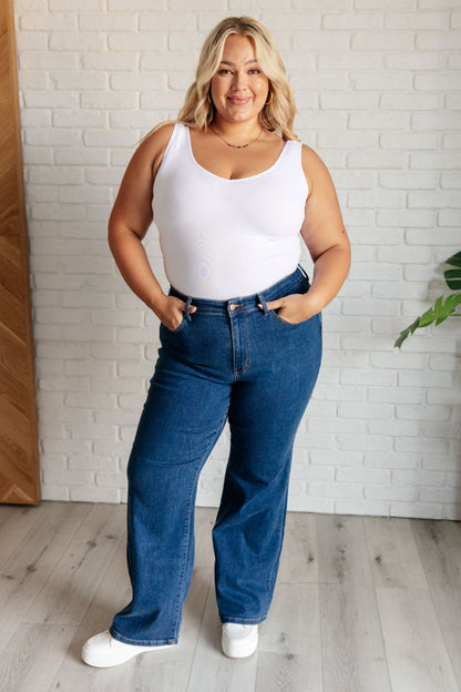 Hazel High Rise Vintage Wide Leg Jeans Ave Shops