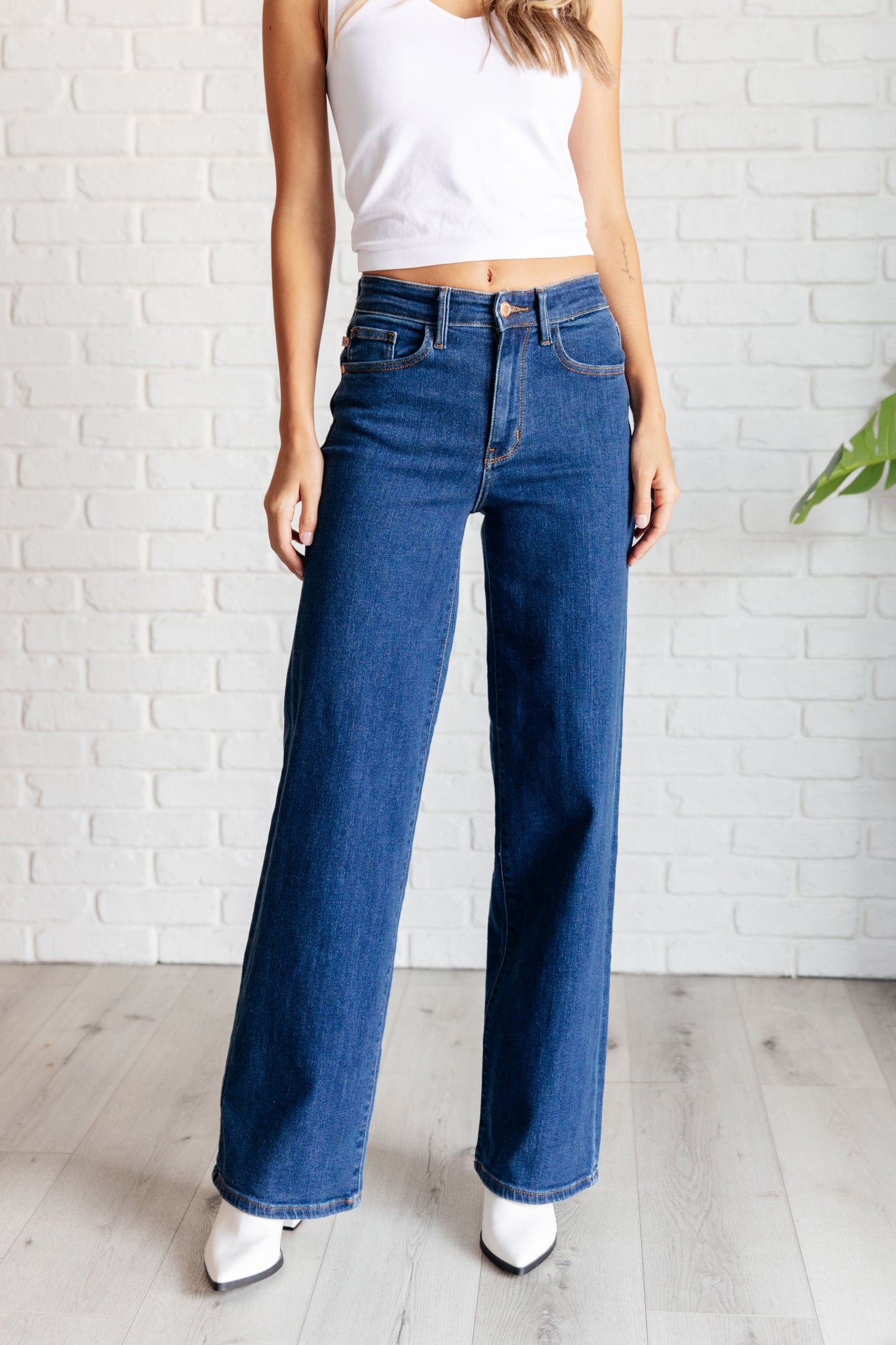 Hazel High Rise Vintage Wide Leg Jeans Ave Shops