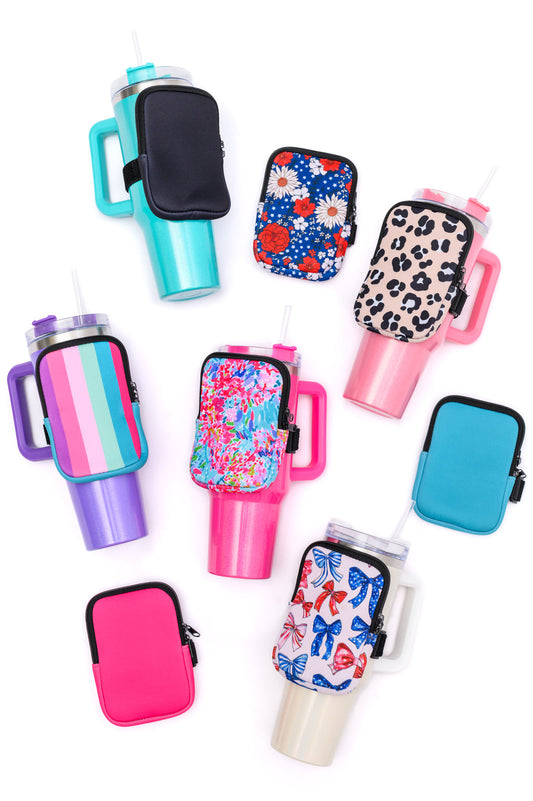 Tumbler Zip Pouch Sets in Assorted Colors Ave Shops