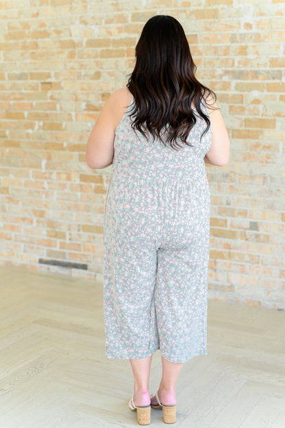 Lucky In Love Floral Jumpsuit Ave Shops