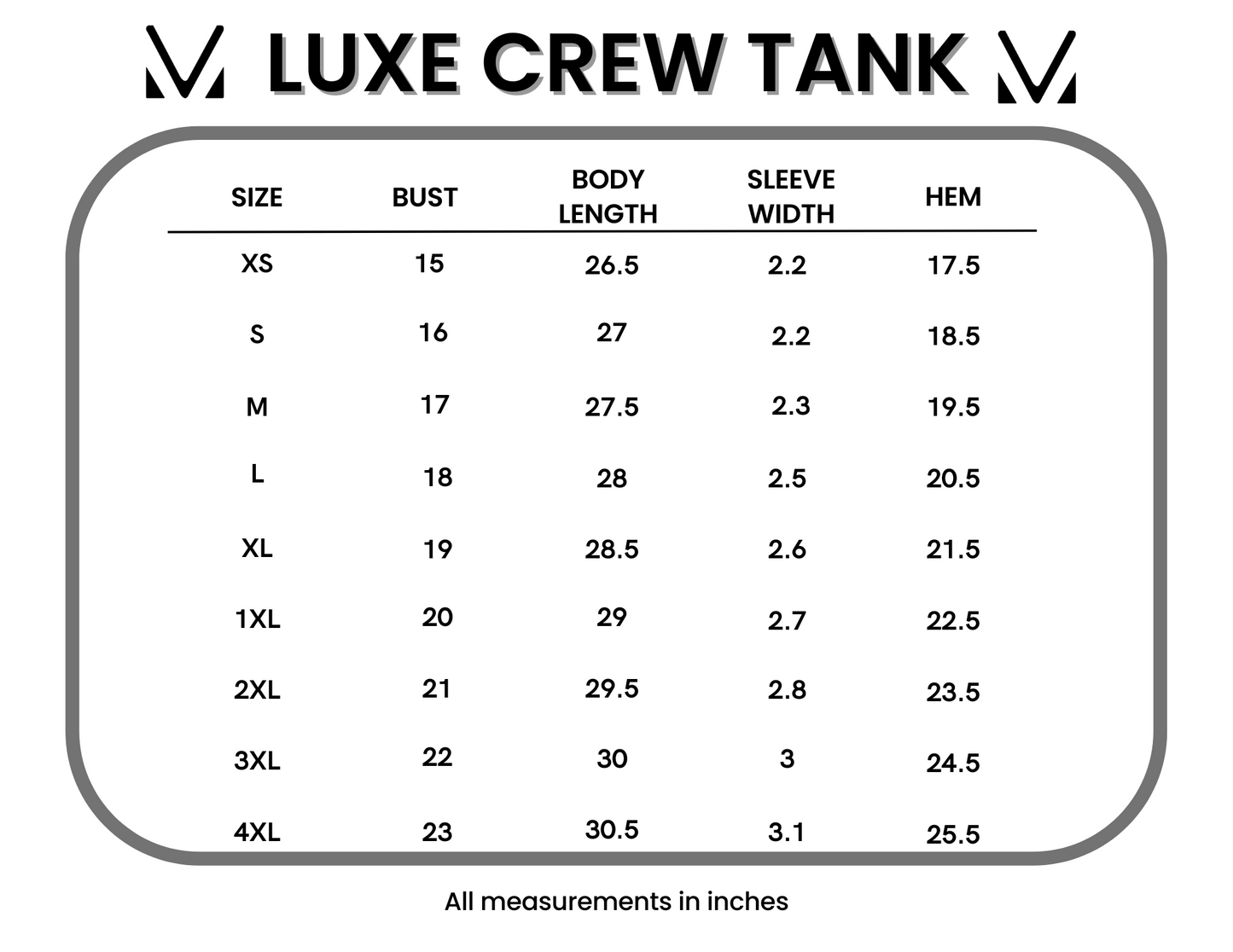 Michelle Mae Blue Leaf Luxe Crew Tank