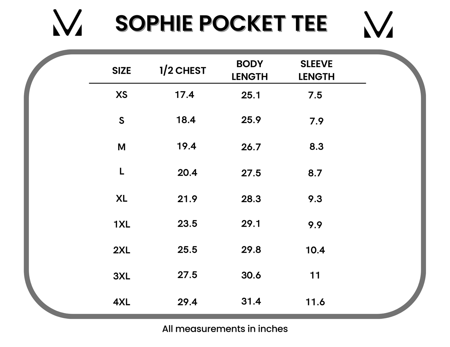 Michelle Mae Black Sophie Pocket Tee Top