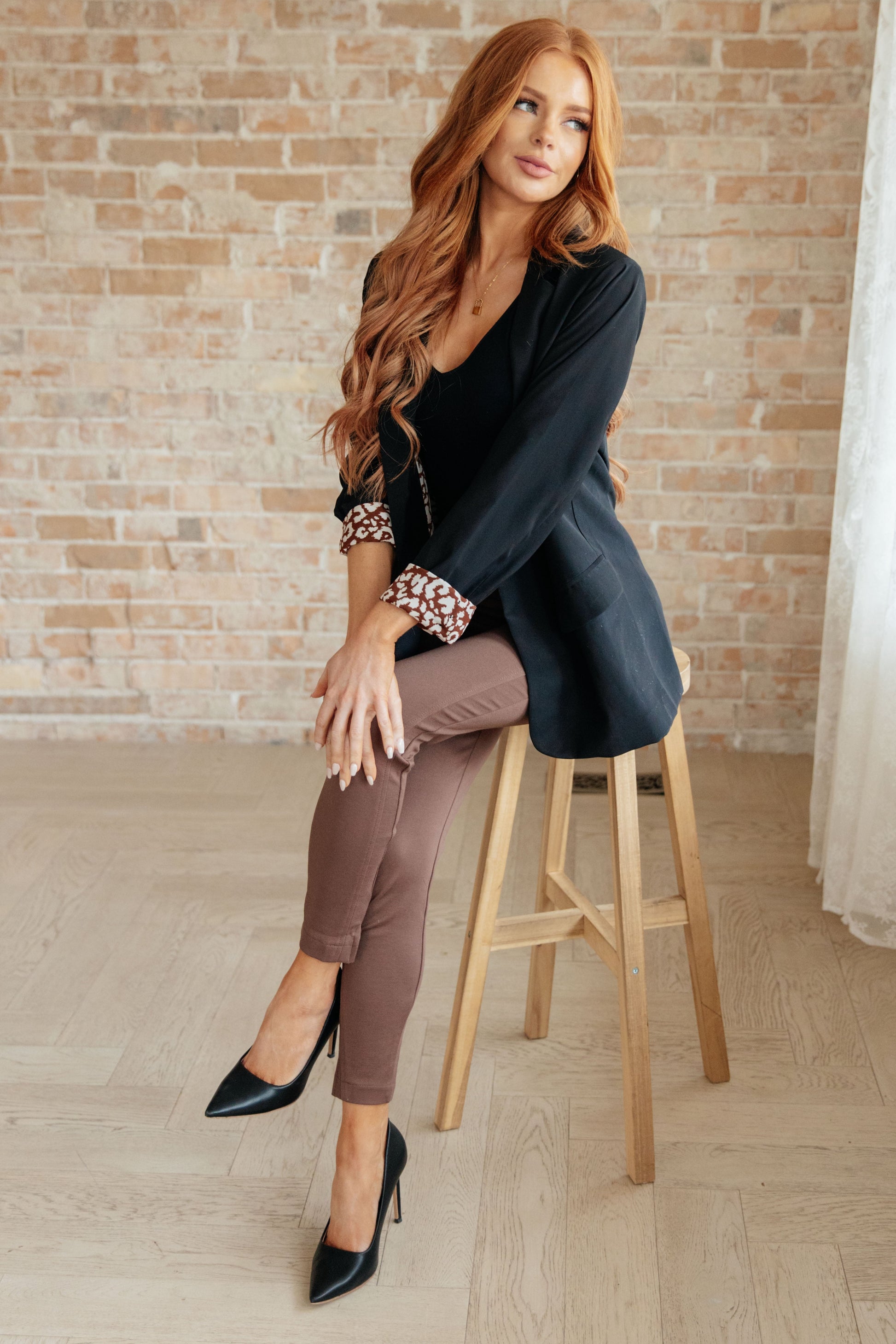 Every Day Blazer in Black Ave Shops