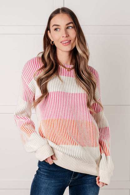 Matchmaker Striped Ribbed Top Ave Shops