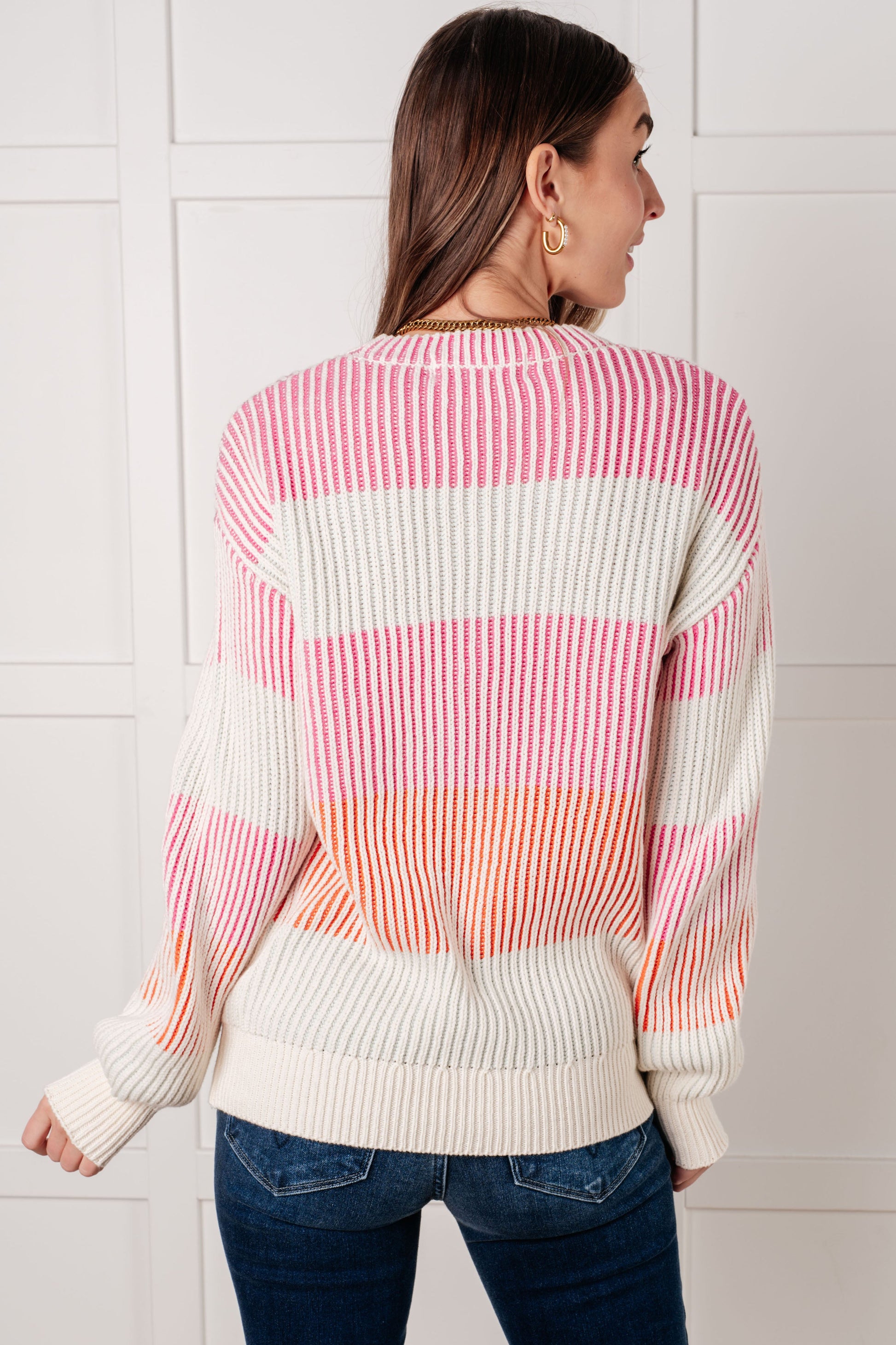 Matchmaker Striped Ribbed Top Ave Shops