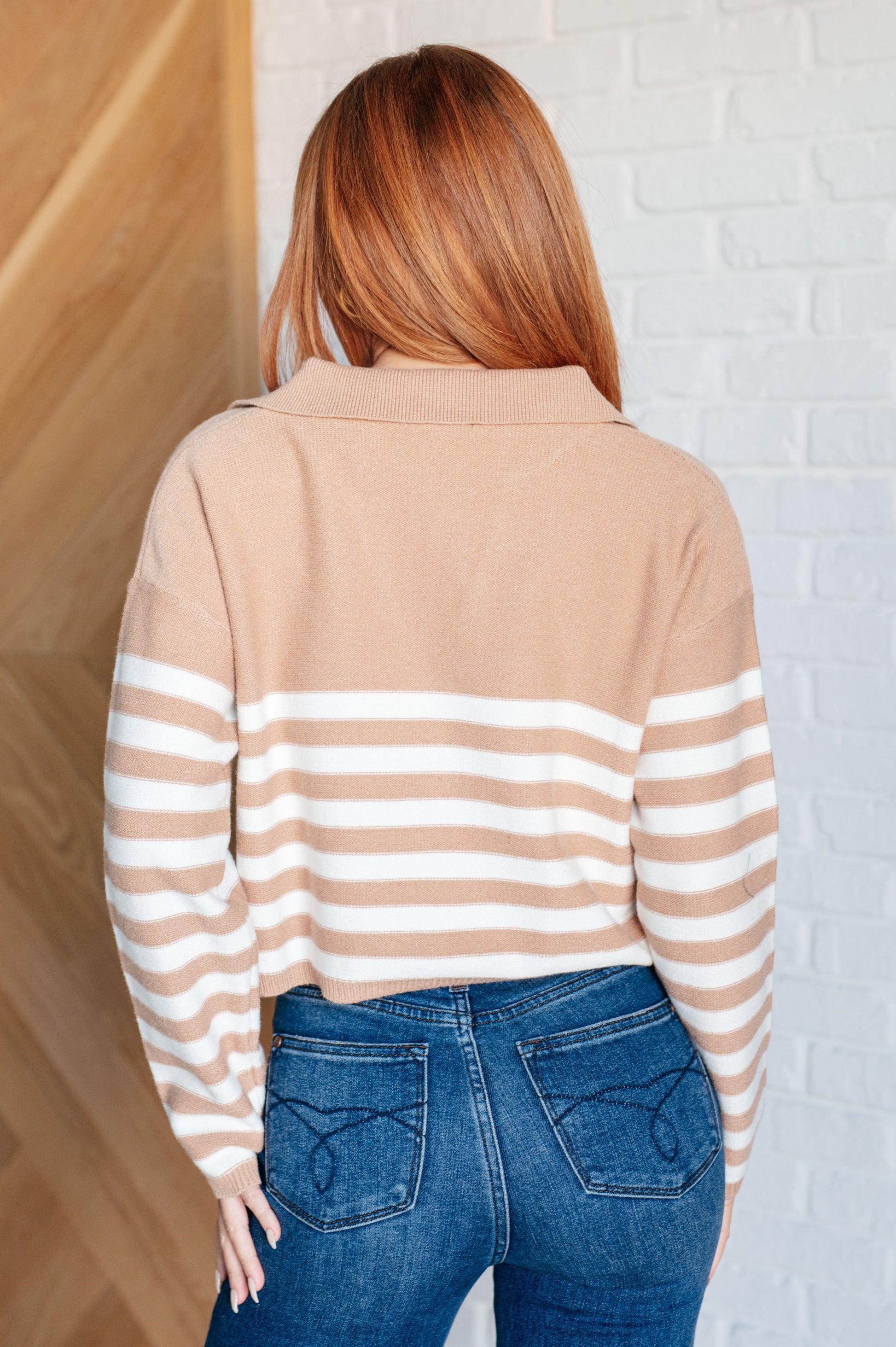 Memorable Moment Striped Sweater Ave Shops