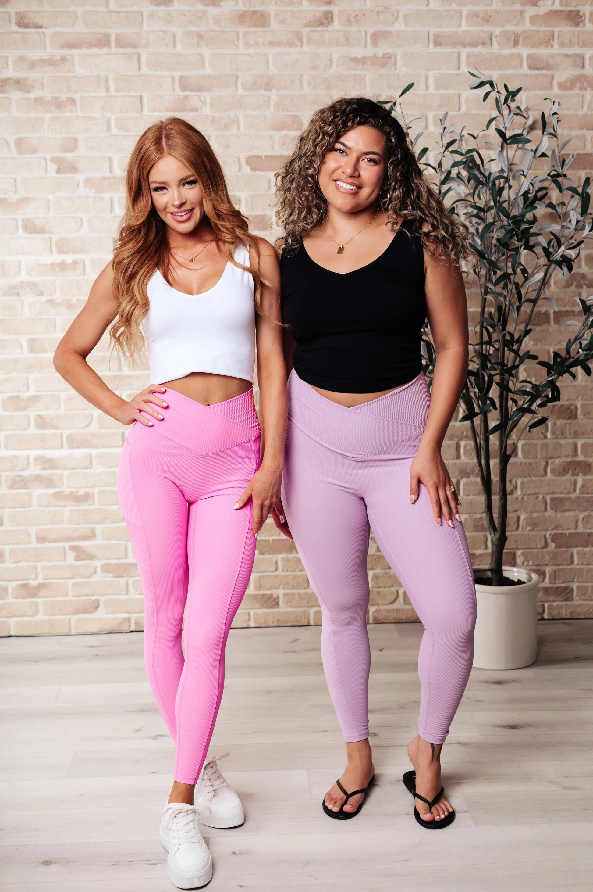 Molly Max Sculpt Leggings Pink Ave Shops