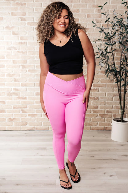 Molly Max Sculpt Leggings Pink Ave Shops