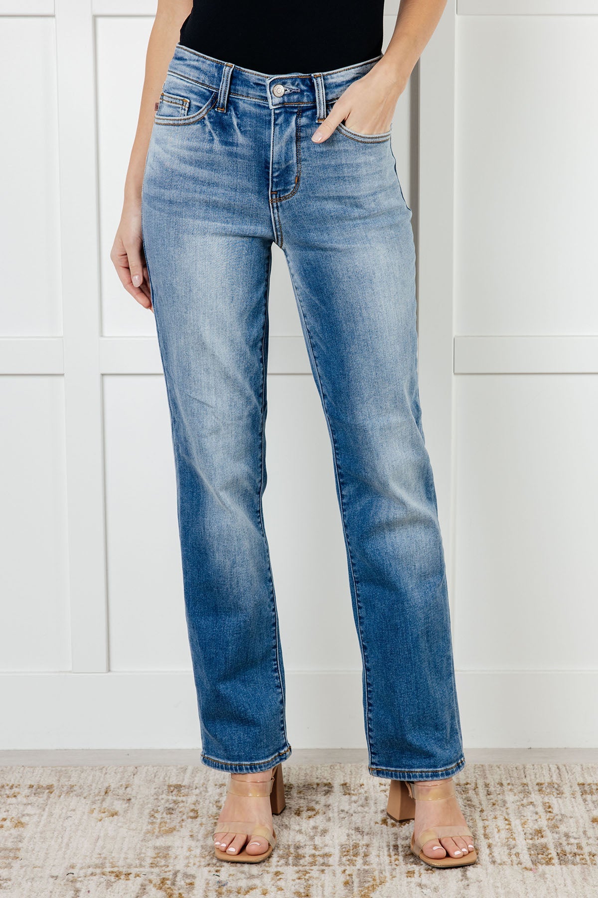 Nivea Vintage Wash Thermal Straight Jeans Ave Shops