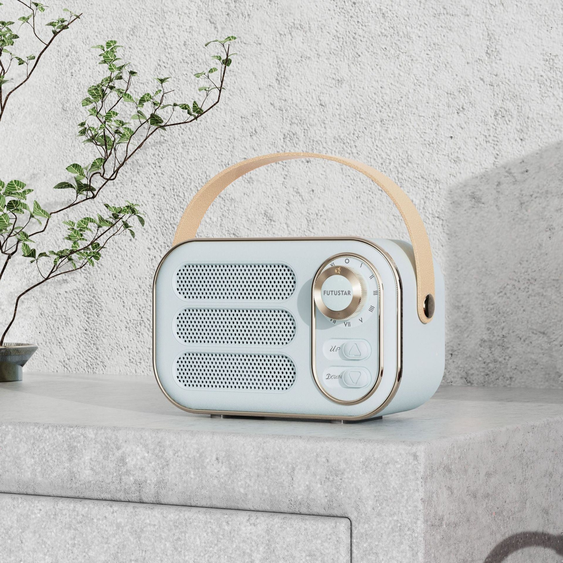 Retro Mini Bluetooth Speaker in Assorted Colors Ave Shops