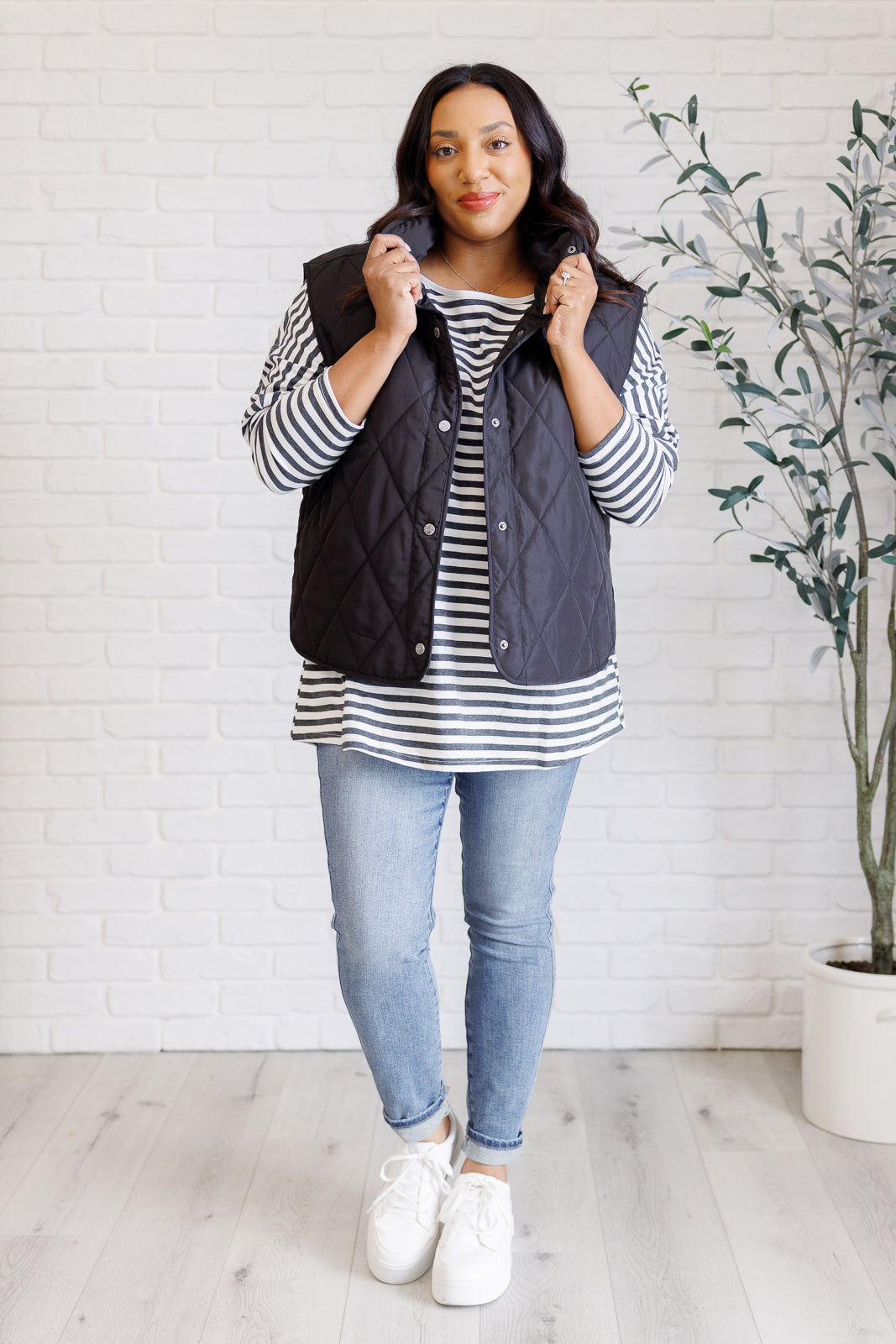 Obviously Mine Striped Oversized Top Ave Shops