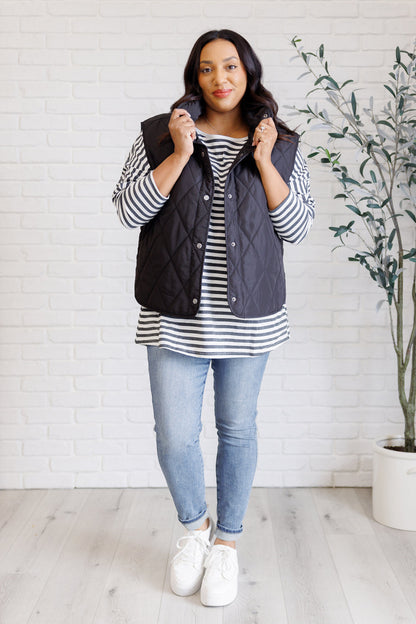 Obviously Mine Striped Oversized Top Ave Shops