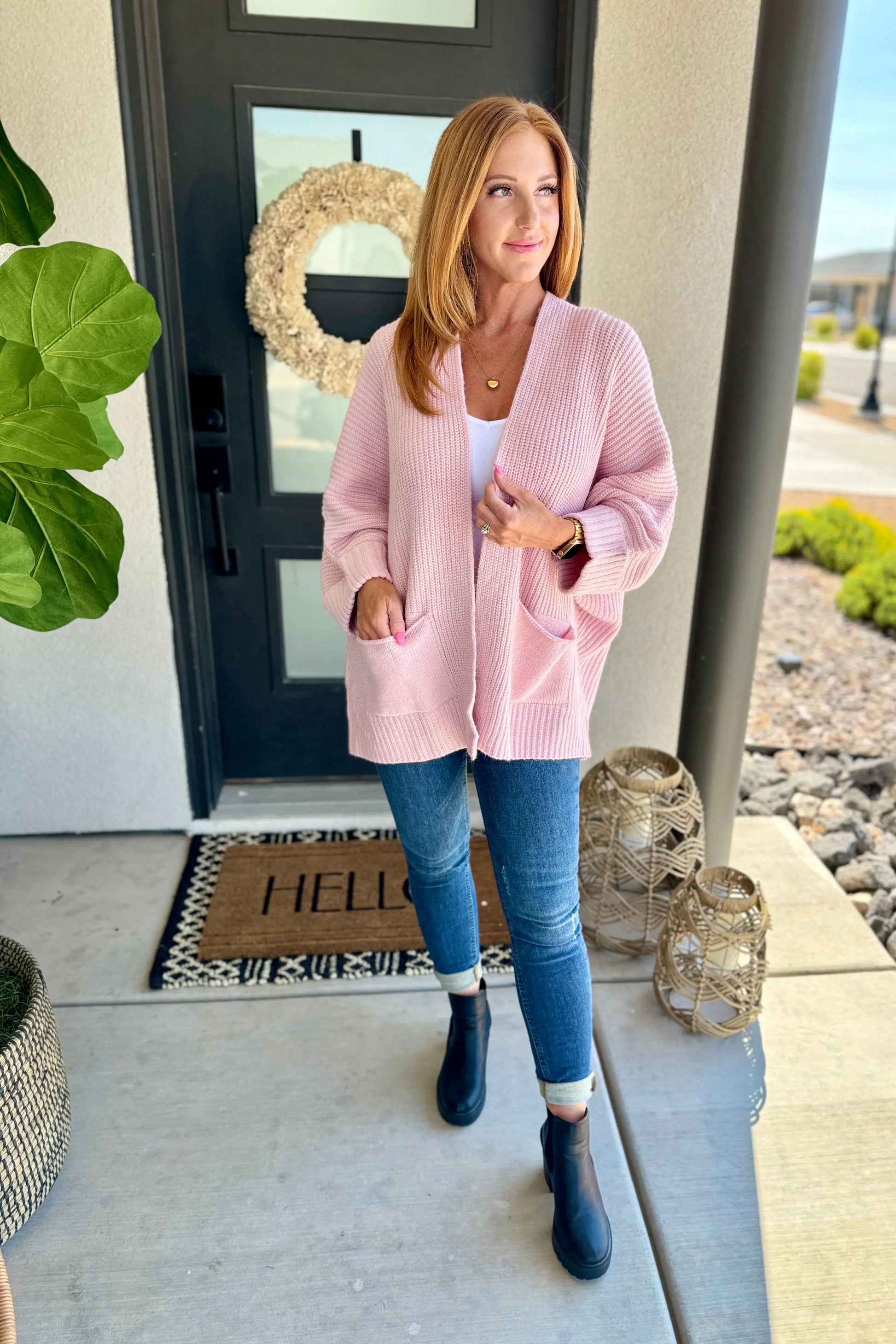 PREORDER: Azalea Oversized Cardigan in Two Colors Ave Shops