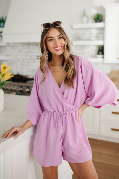 Purple Promise Romper Ave Shops