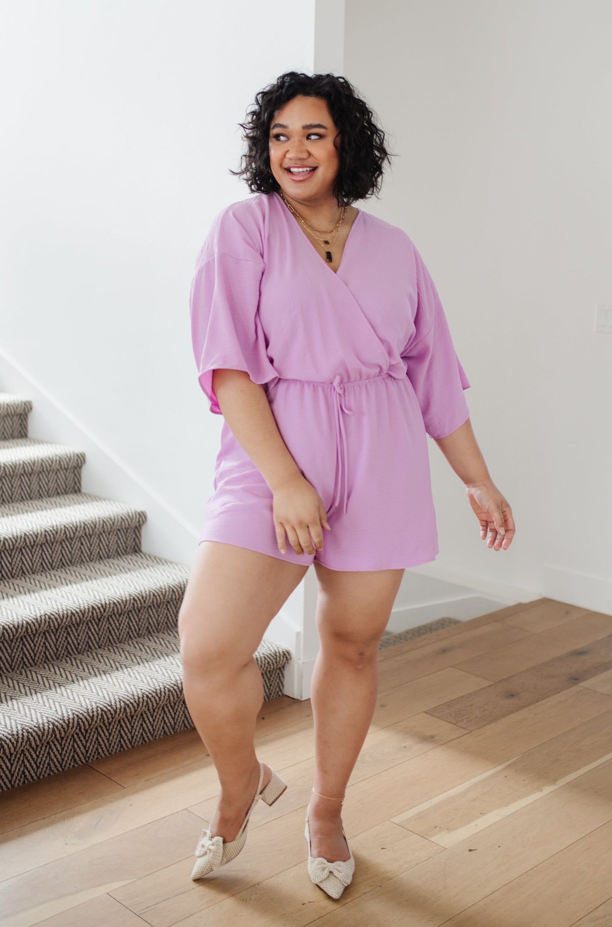 Purple Promise Romper Ave Shops