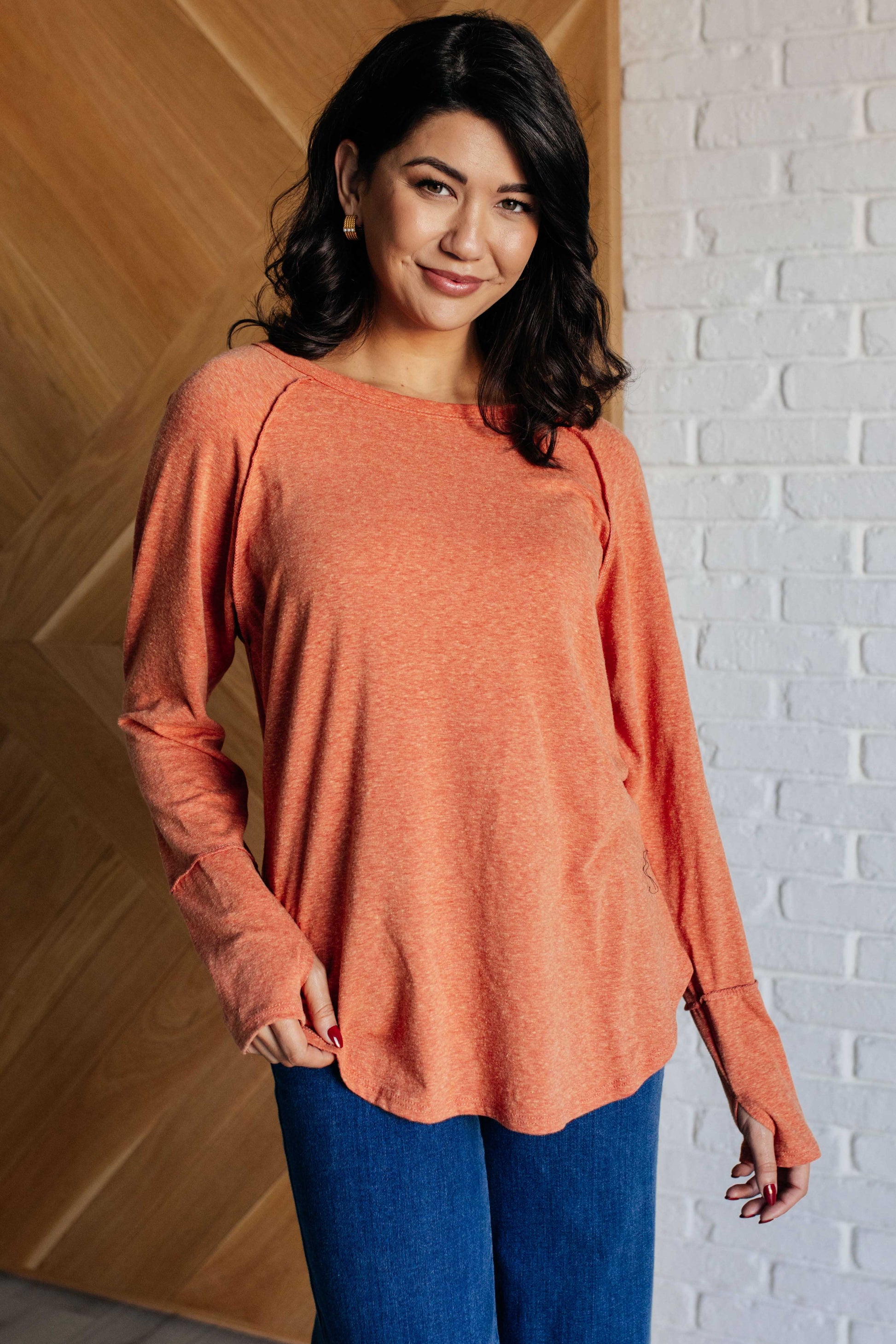 Rustic Charm Long Sleeve Top Ave Shops