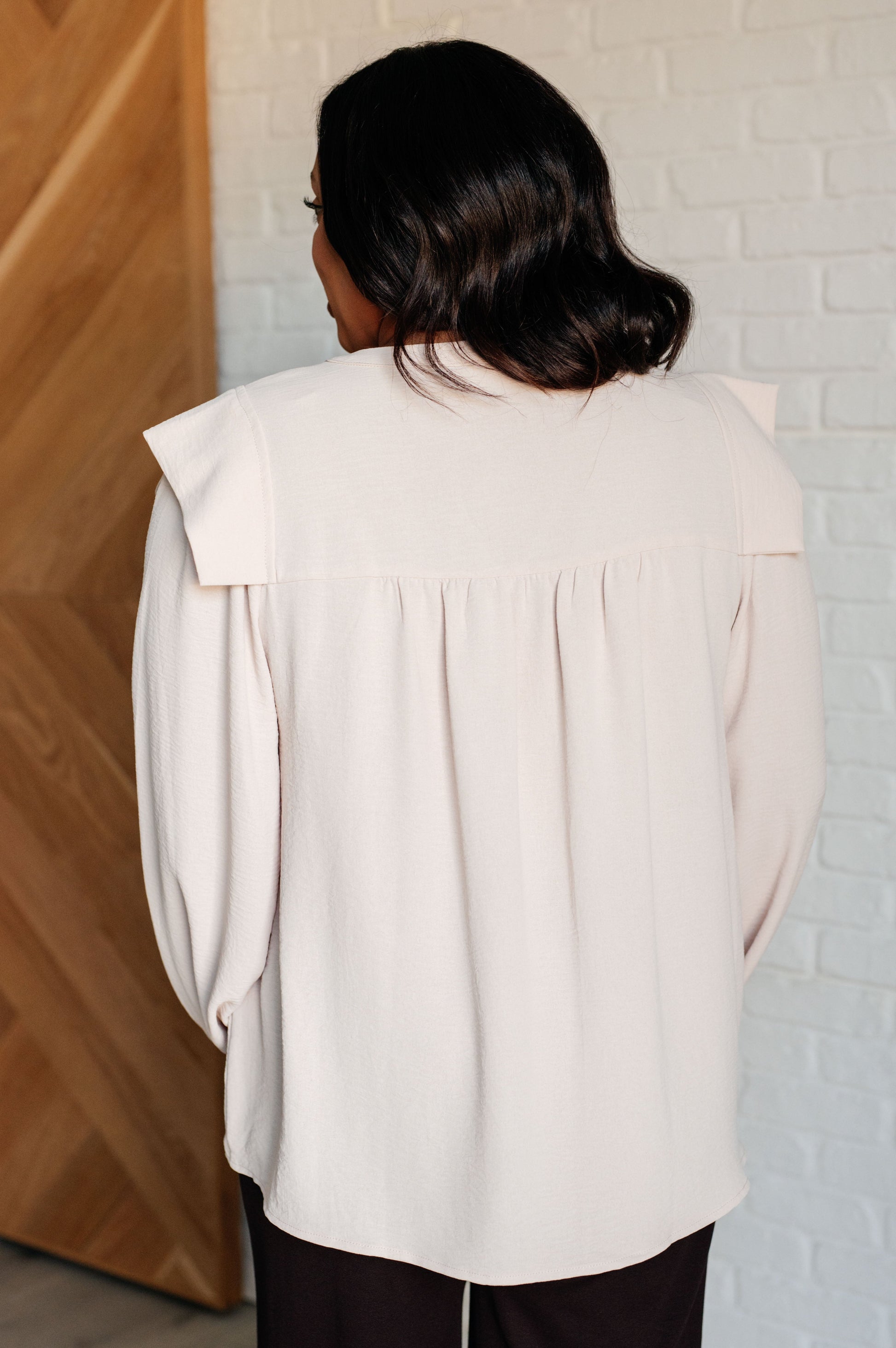 She Ought to Understand Balloon Sleeve Blouse Ave Shops