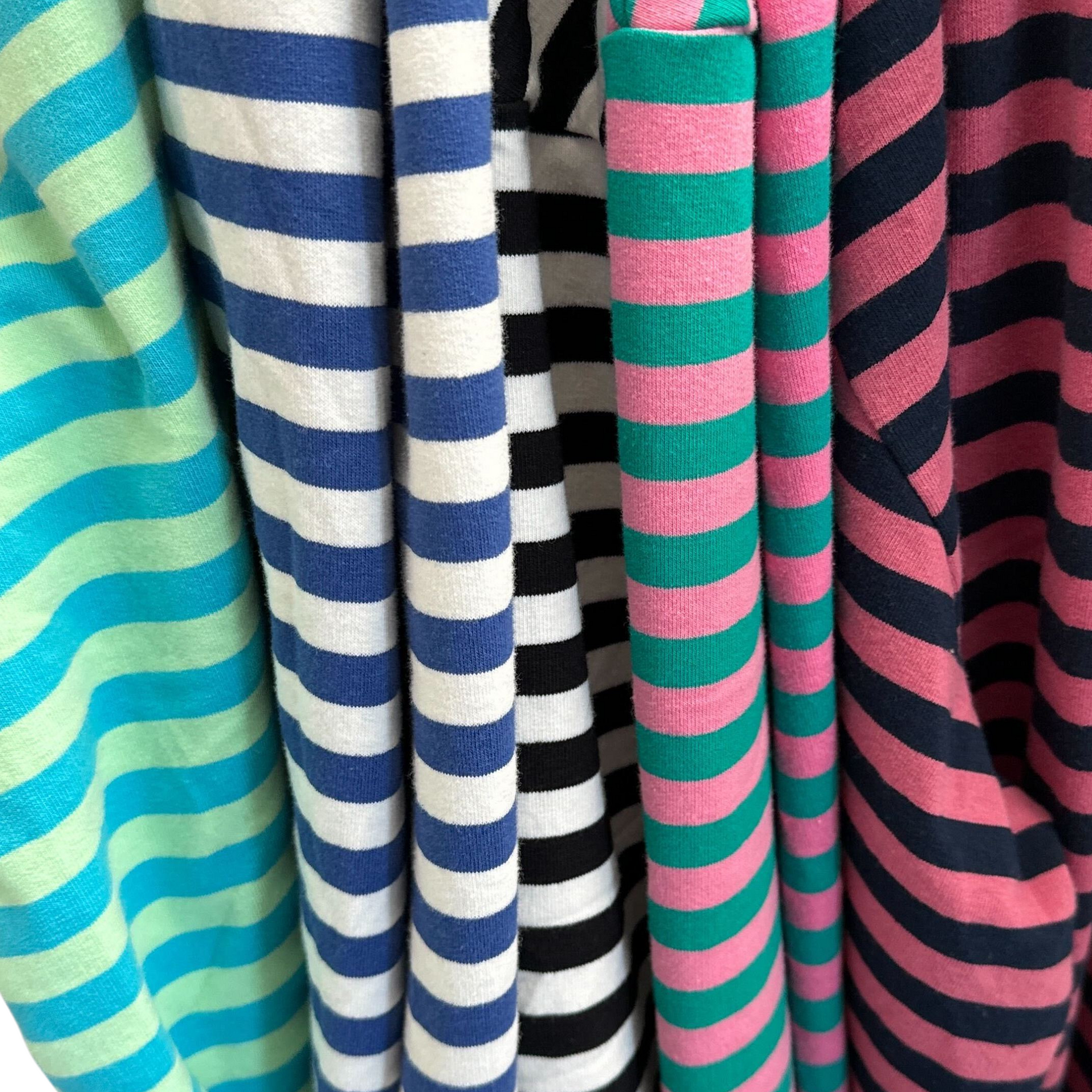 PREORDER: Best Selling Larson Contrast Pullover in Pink/Green Ave Shops
