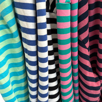 PREORDER: Best Selling Larson Contrast Pullover in Pink/Green Ave Shops