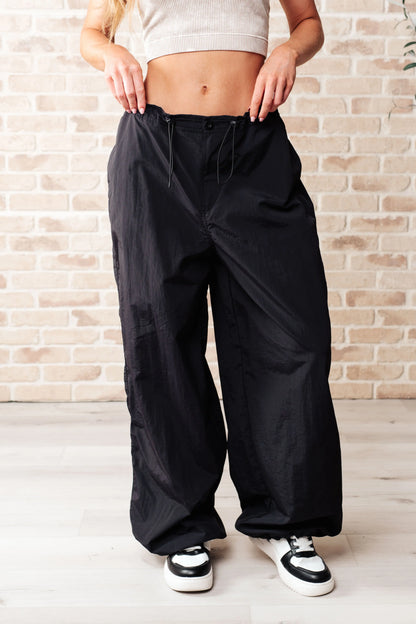 Step Up Joggers in Black Ave Shops