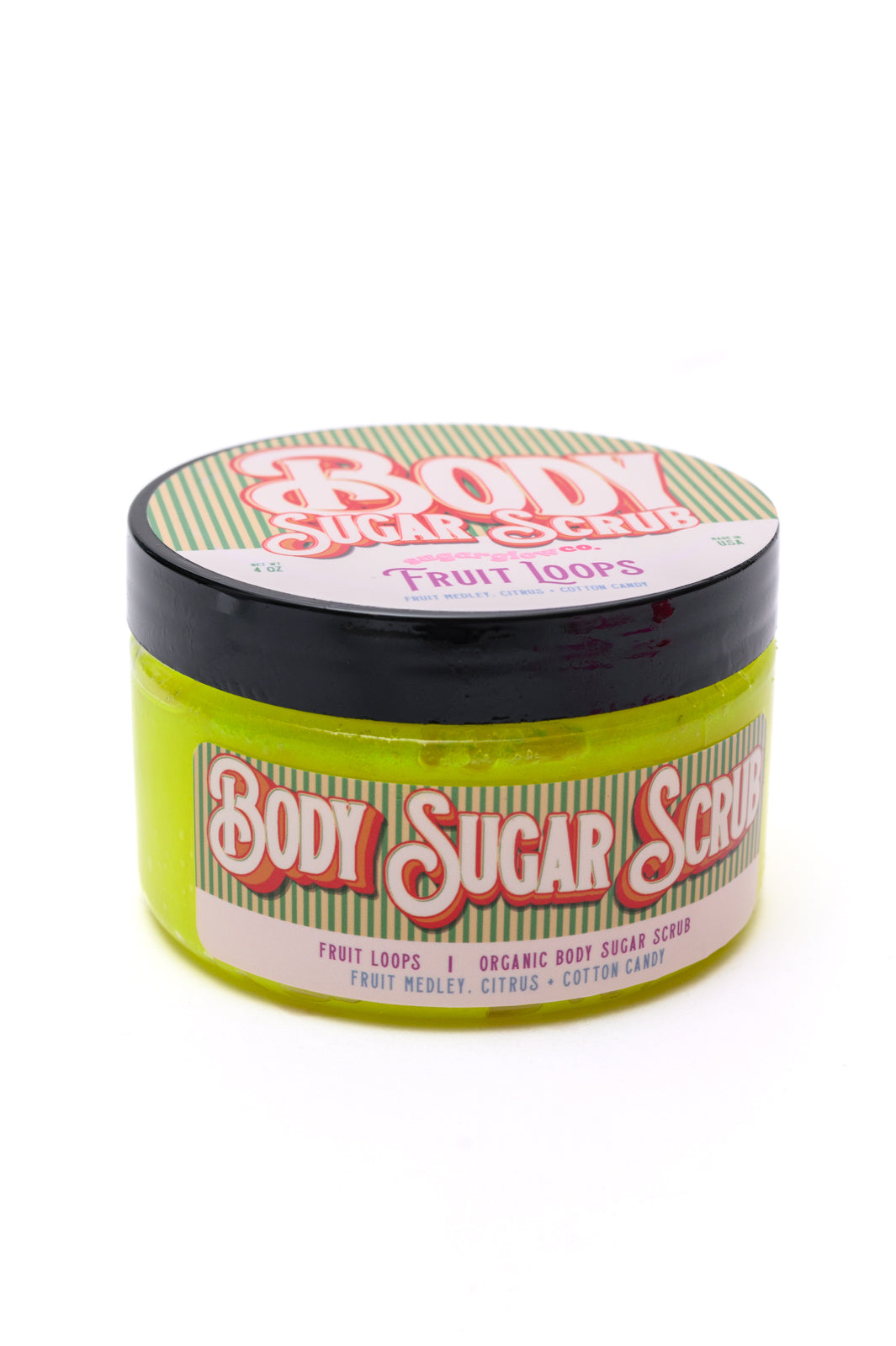 SugarGlowCo. Body Scrub Fruit Loops *Almost Perfect Ave Shops