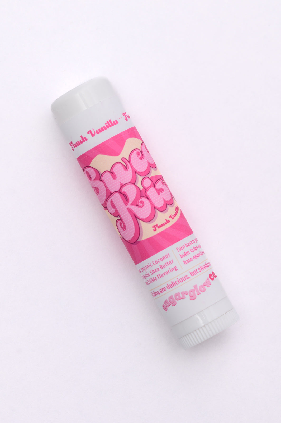 SugarGlow Co Sweet Kiss Lip Balm French Vanilla *Almost Perfect Ave Shops