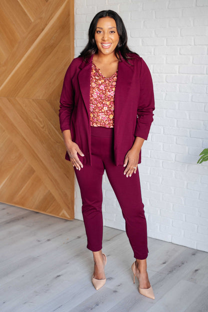 Sunday Brunch Blouse in Rust Floral Ave Shops