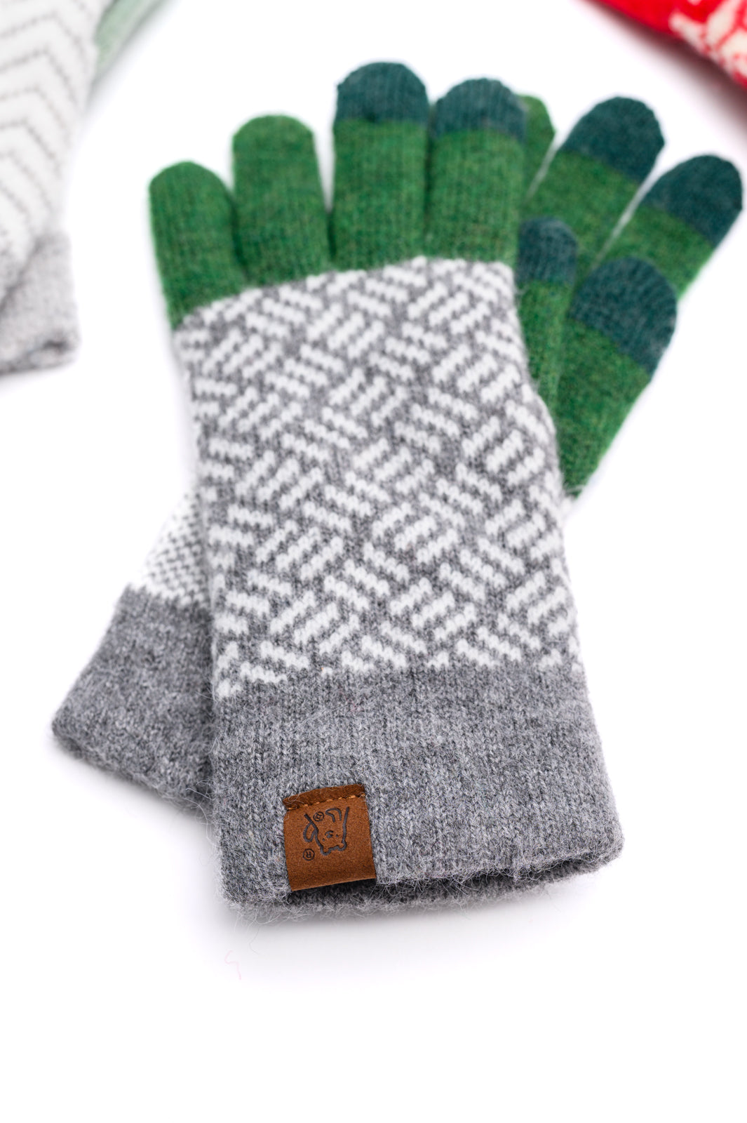 Touch and Go Patterned Glove Trio Ave Shops