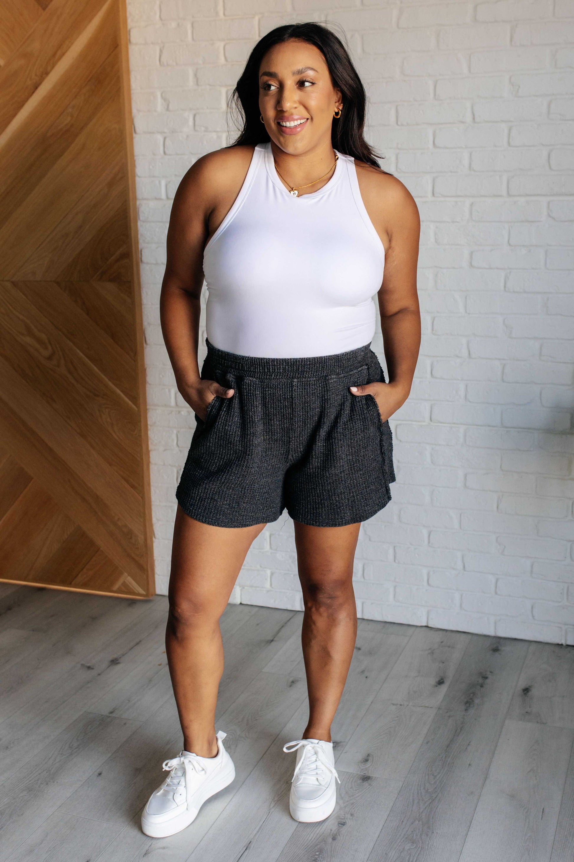 Truly Loyal Racerback Tank in White Ave Shops