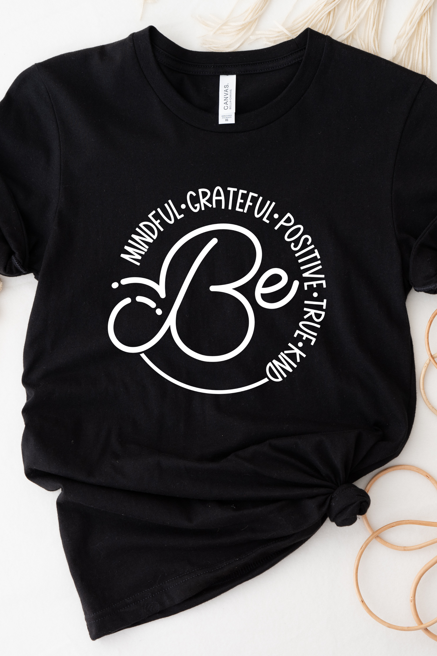 Be Kind Positive Tee Graphic Top LL